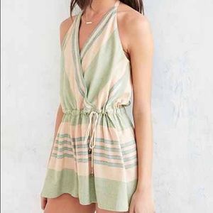Ecote Striped Boho Romper